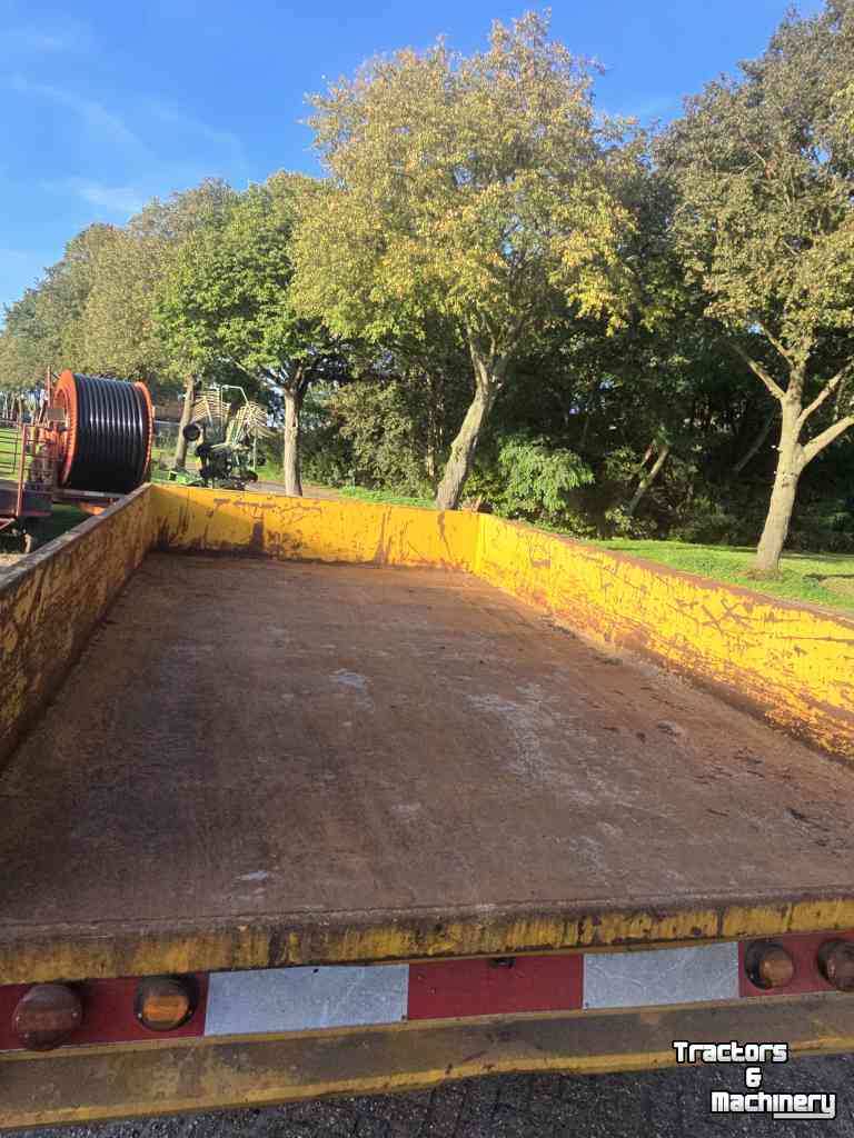 Dumptrailer Spijkstaal Kiepkar kipper 6 ton