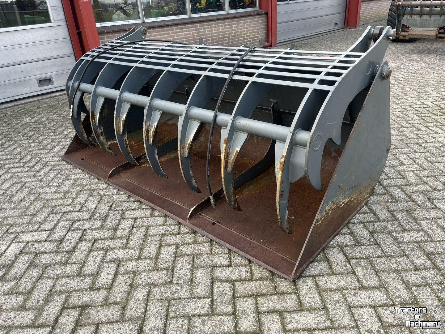 Silage Grabbucket / Grabfork Kramer Voorzetstukken