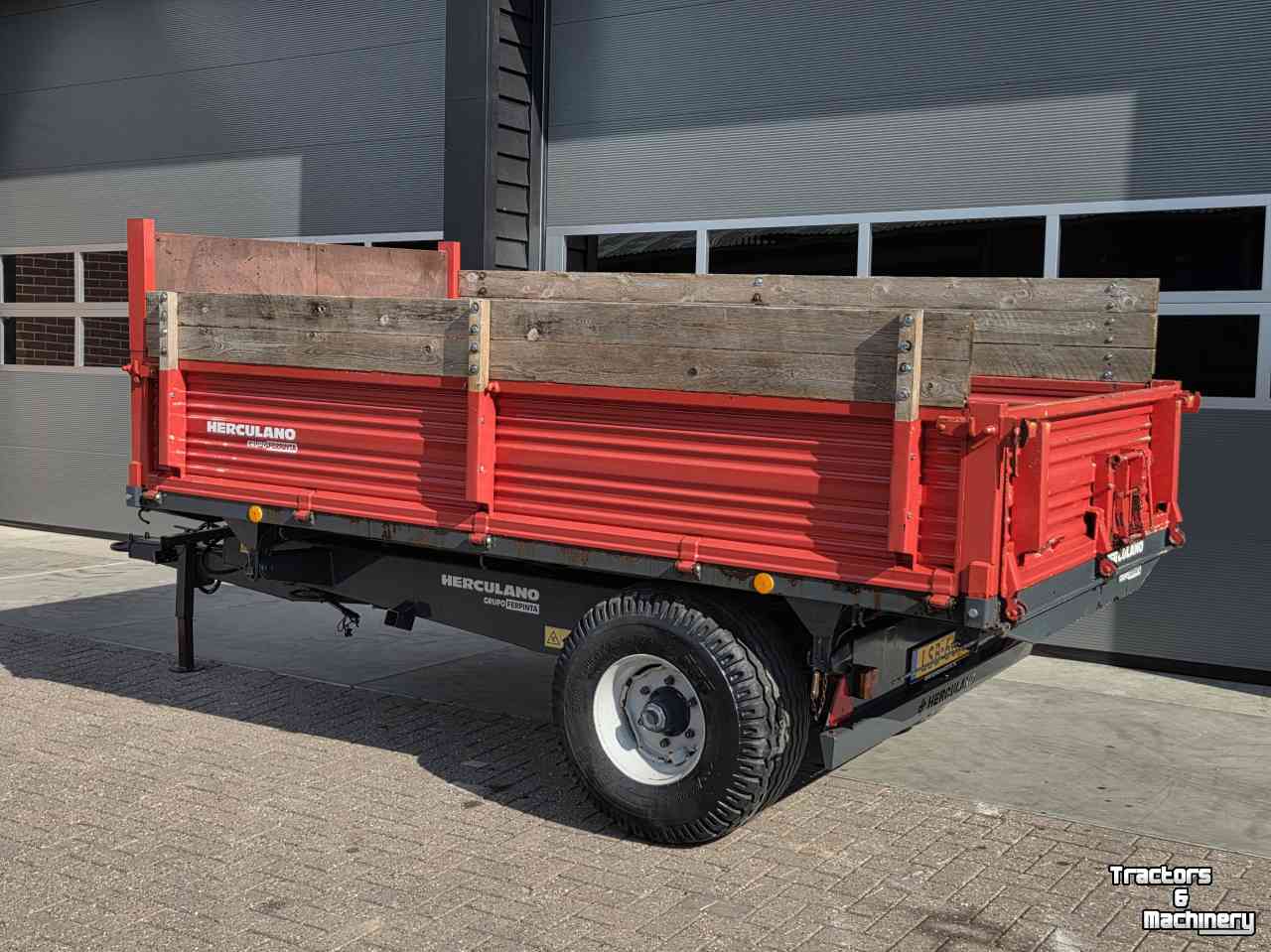 Dumptrailer Herculano S1ET -7 8   3 zijdige kipper kipper