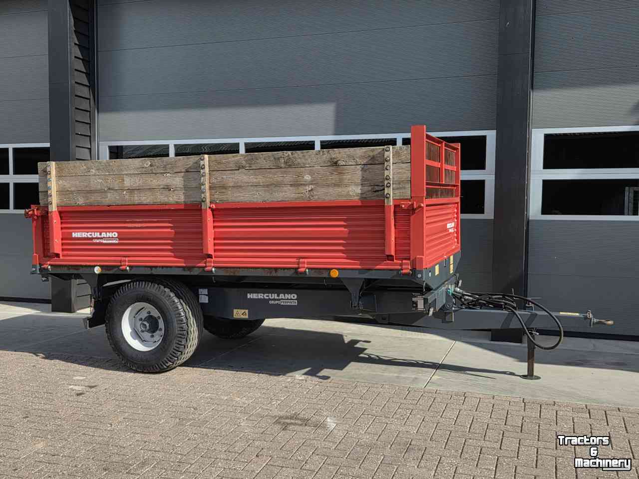 Dumptrailer Herculano S1ET -7 8   3 zijdige kipper kipper