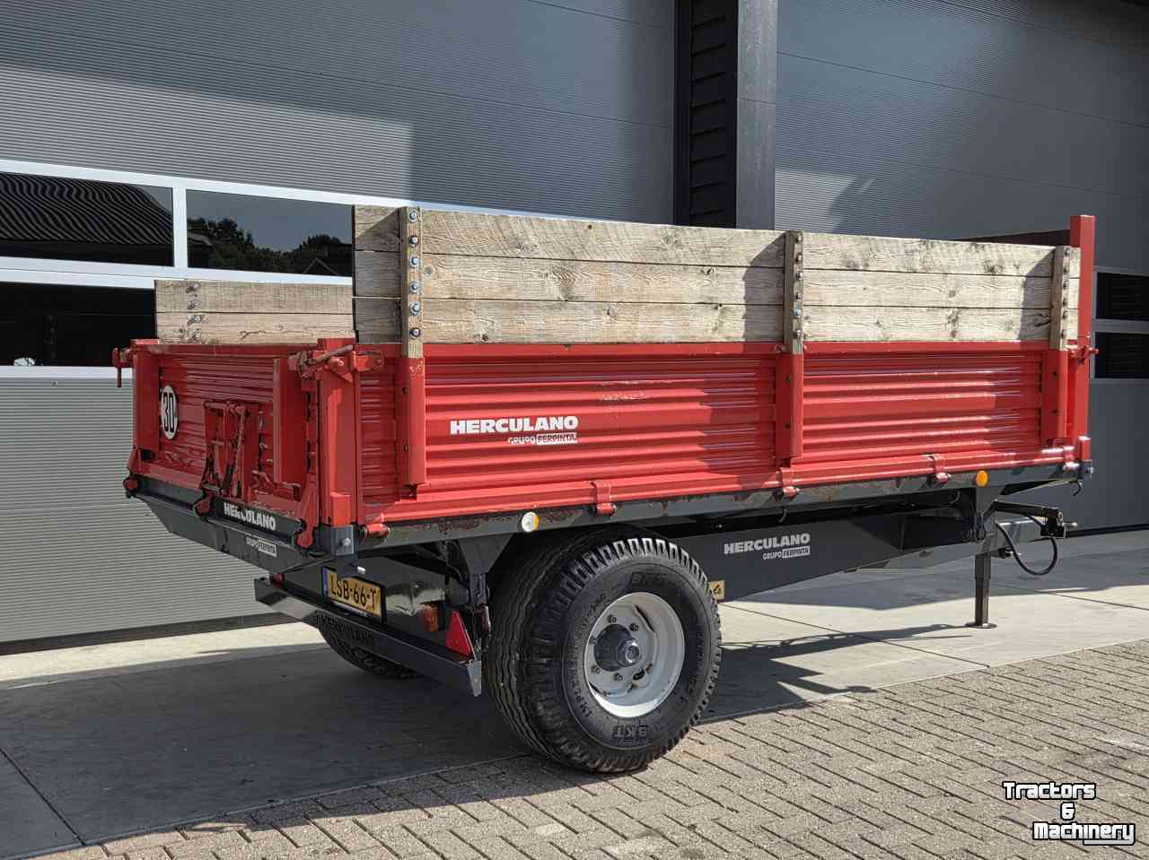 Dumptrailer Herculano S1ET -7 8   3 zijdige kipper kipper