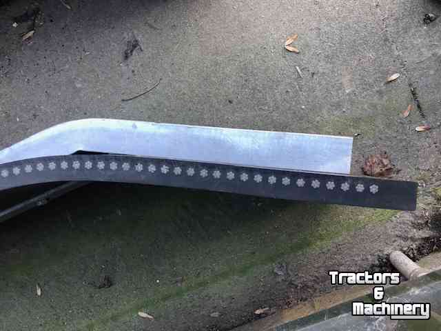 Rubber yard scraper  Rubberschuif