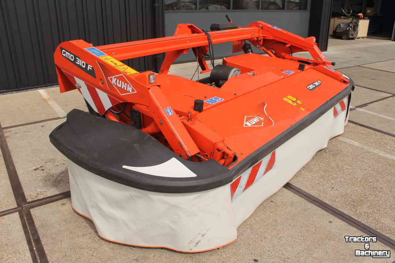 Mower Kuhn GMD310F-FF front schijvenmaaier frontmaaier zwadtrommels
