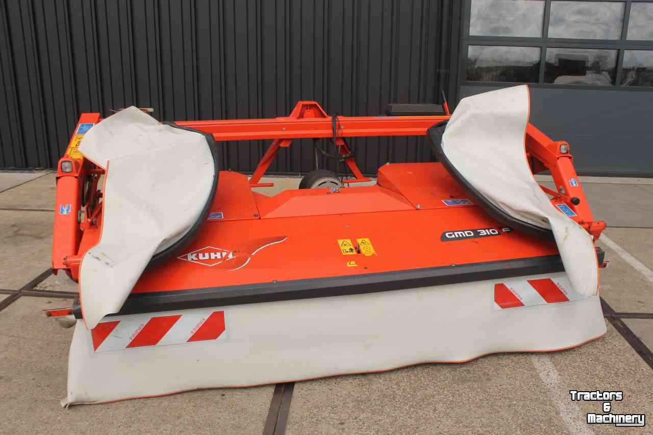 Mower Kuhn GMD310F-FF front schijvenmaaier frontmaaier zwadtrommels