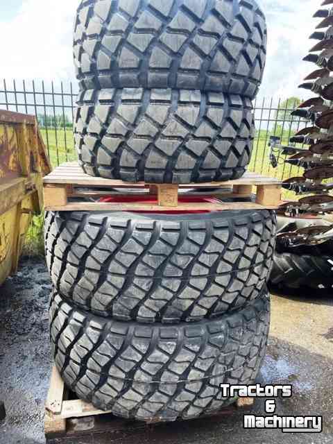 Wheels, Tyres, Rims & Dual spacers Michelin 540/65R30 en 420/65R20