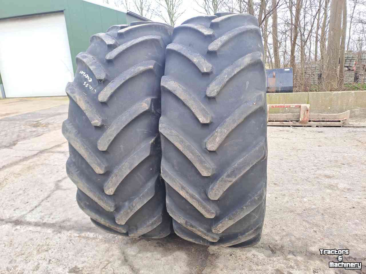 Wheels, Tyres, Rims & Dual spacers Michelin 650/85 R 38