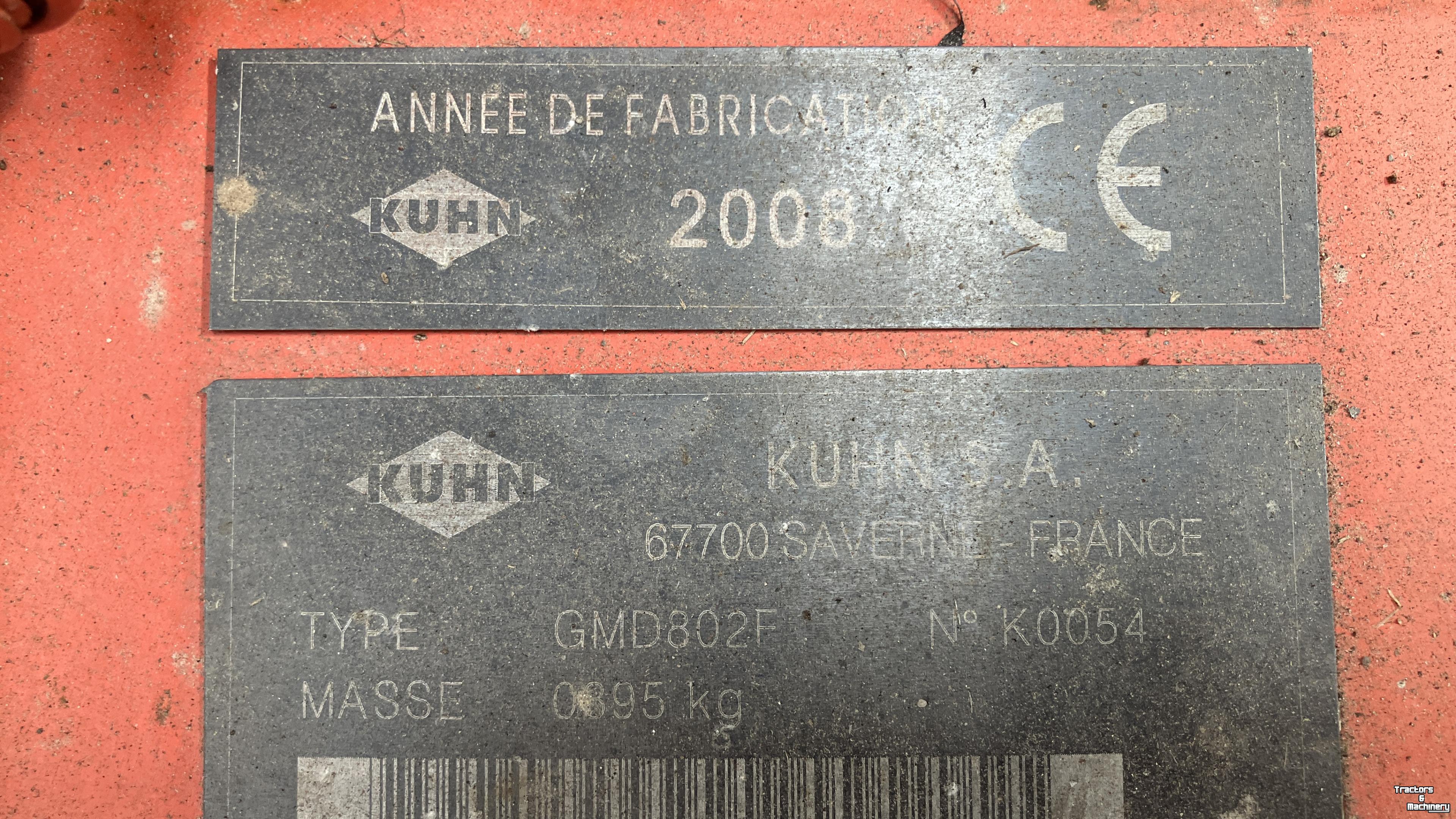 Mower Kuhn GMD802F