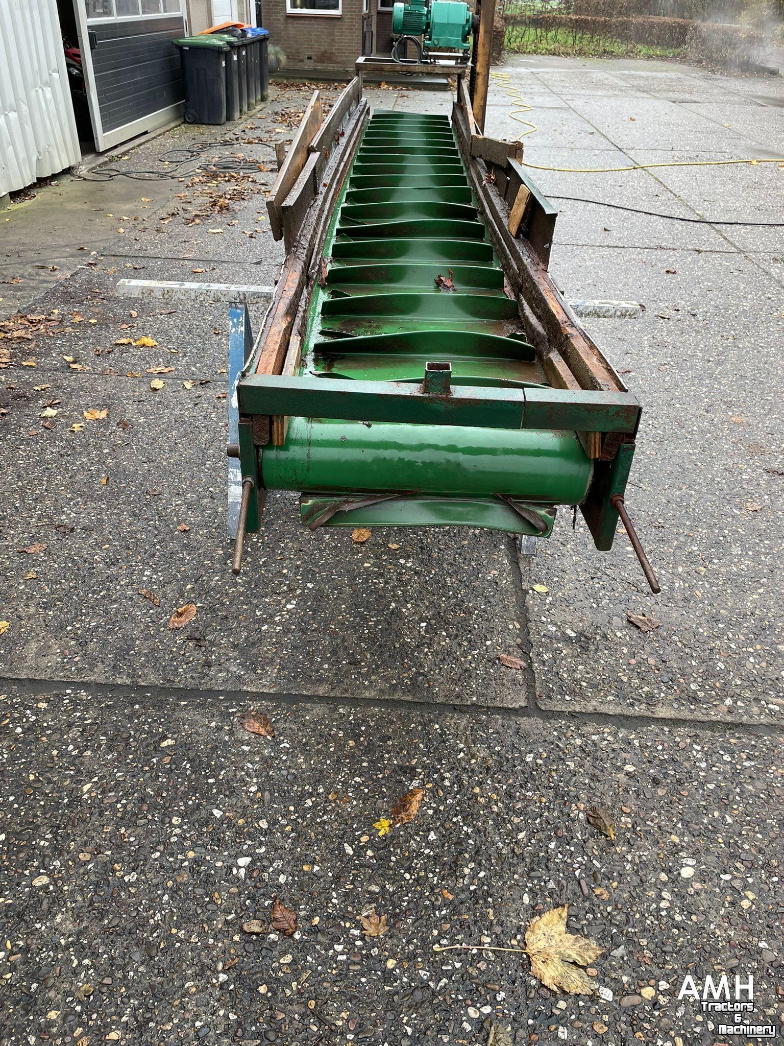 Elevator conveyor  Opvoerband 4520X600 OPVOERBAND ELEVATORBAND ELEVATOR BELT FÖRDERBAND STEIGBAND