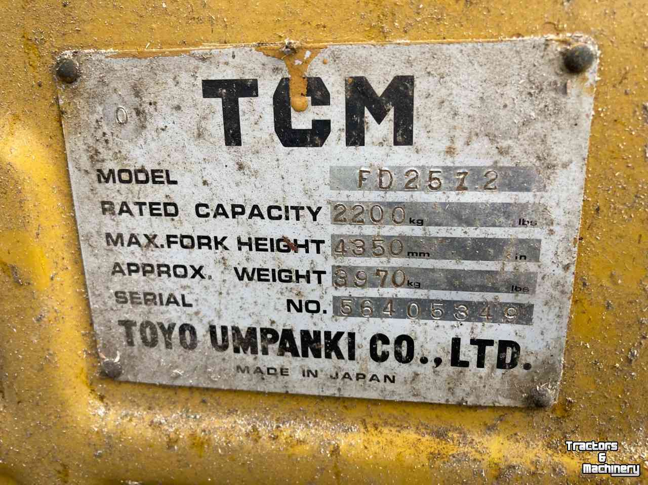 Forklift TCM 25