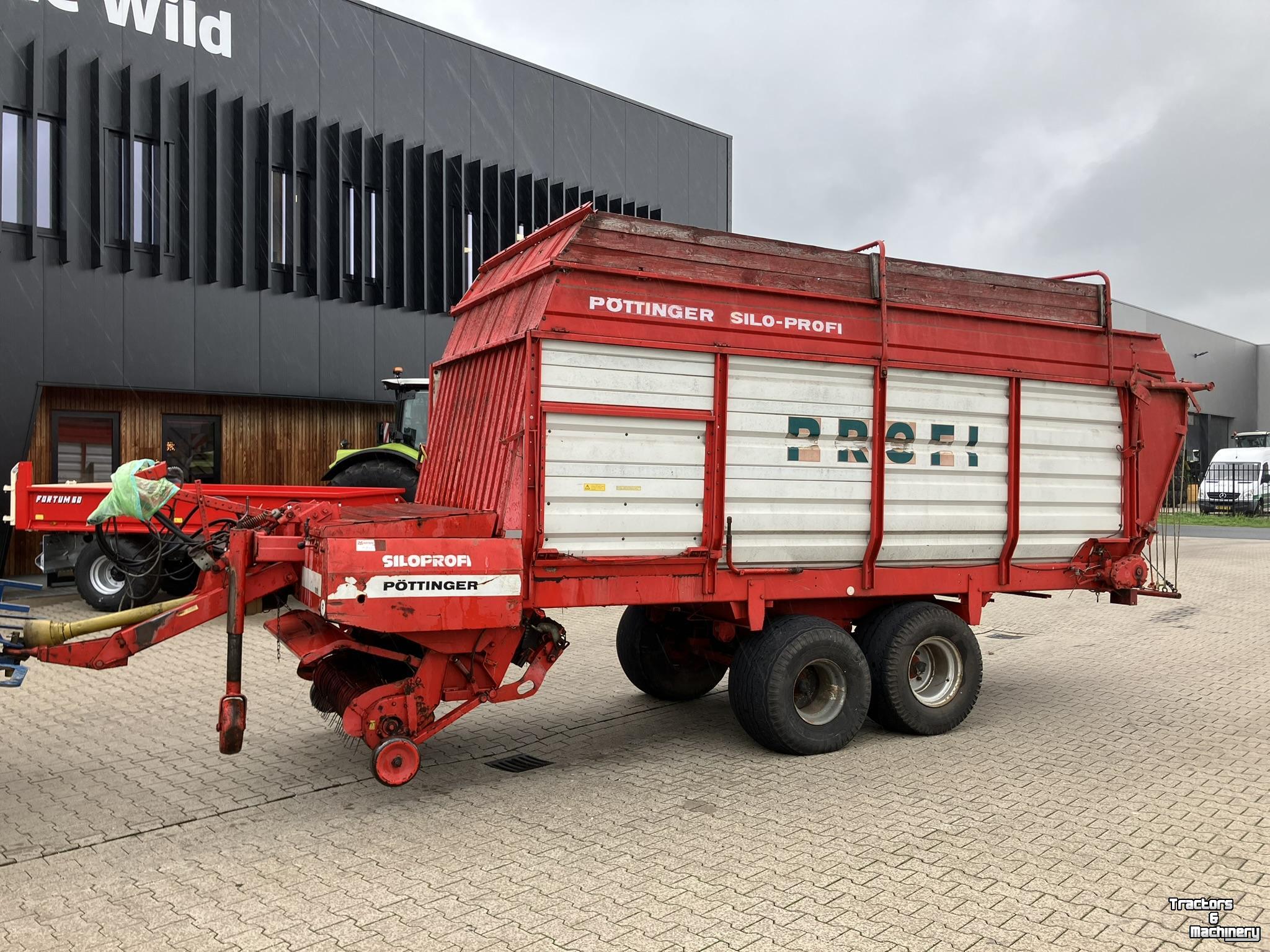 Ramp trailer Pottinger SW 102 SILO PROFI 1