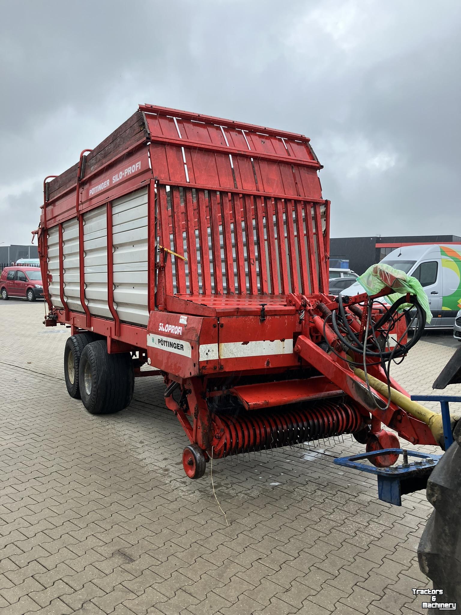 Ramp trailer Pottinger SW 102 SILO PROFI 1