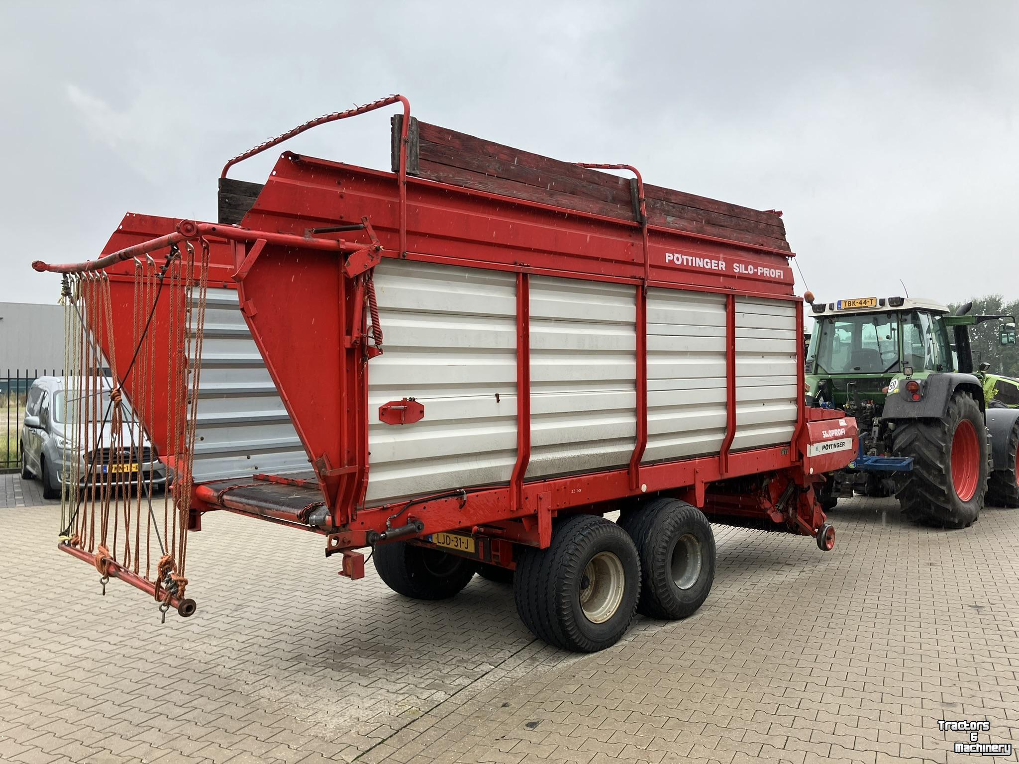Ramp trailer Pottinger SW 102 SILO PROFI 1