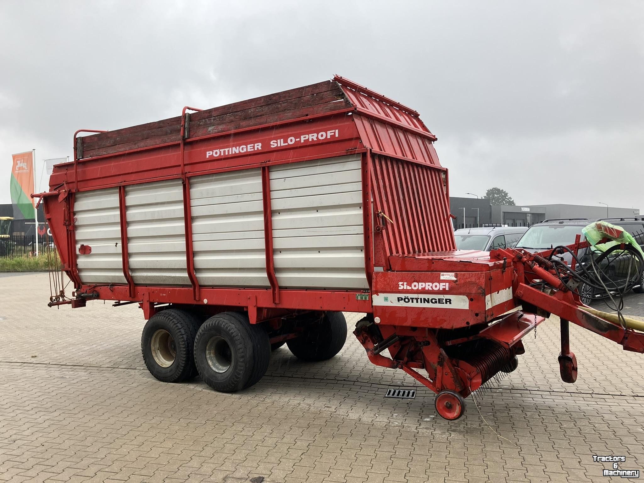 Ramp trailer Pottinger SW 102 SILO PROFI 1