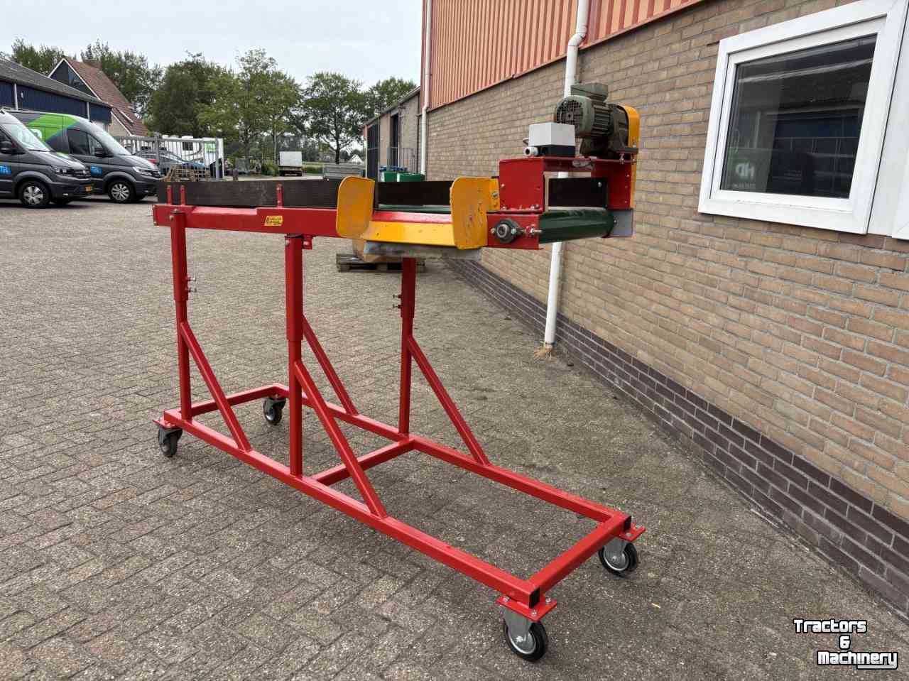 Conveyor  Transportband, op frame
