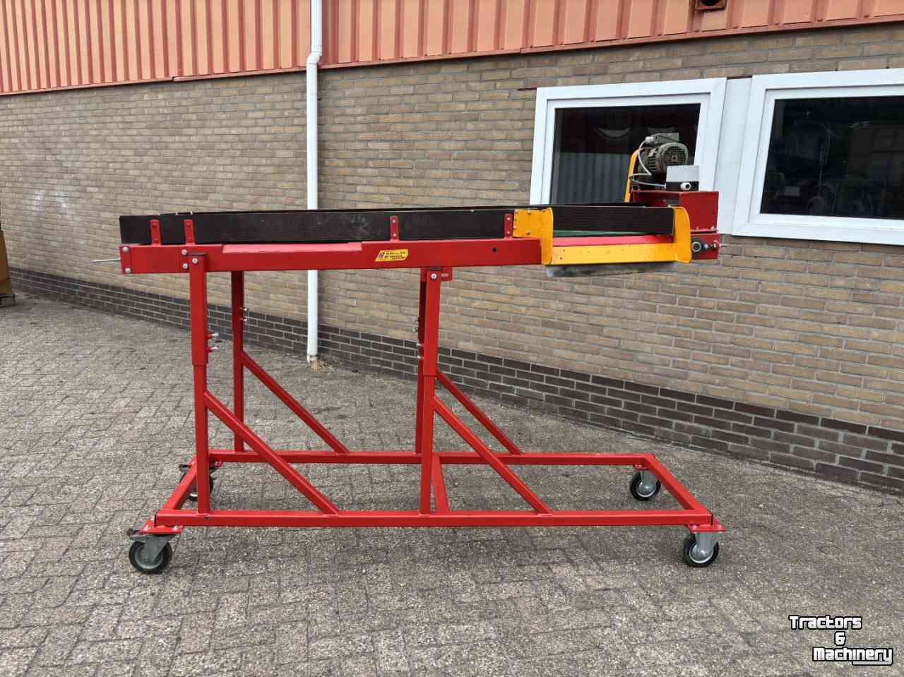 Conveyor  Transportband, op frame