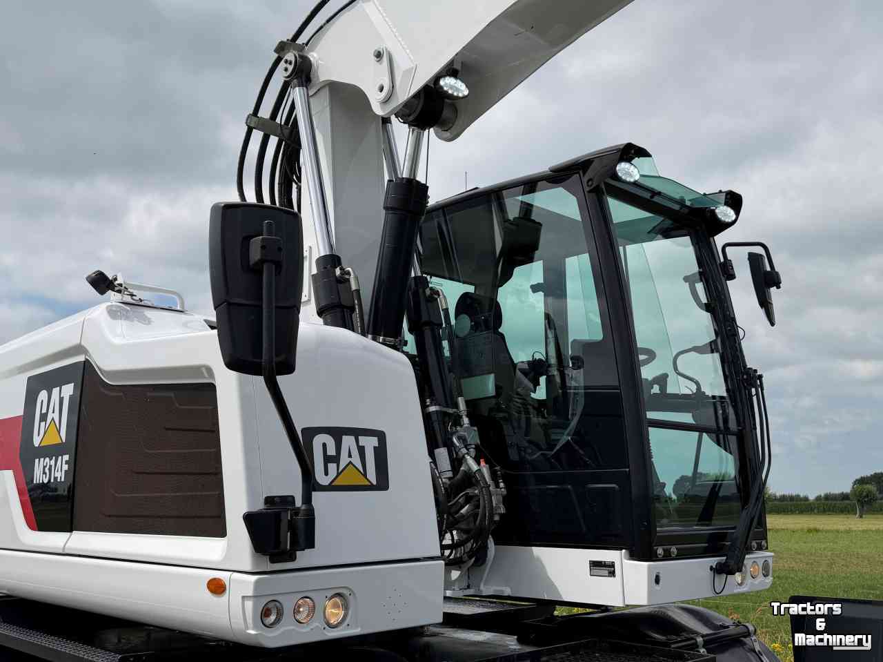 Excavator mobile Caterpillar Cat M314F + Engcon Mobiele graafmachine Midejo