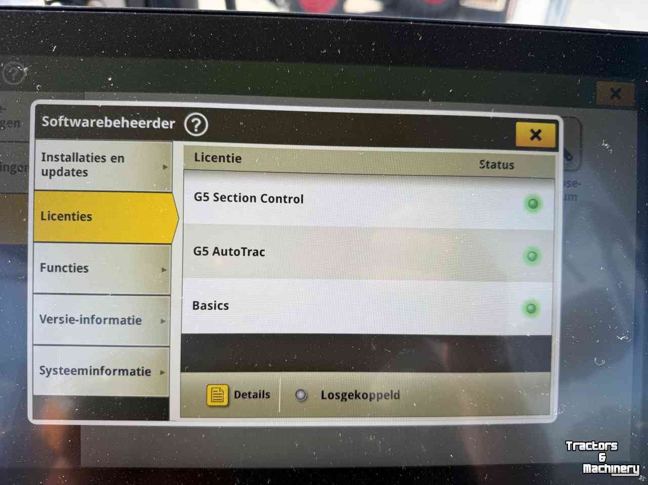 Tractor John Deere 6R175 AP 50KM COMMAND-PRO G5-PLUS 2024 645 UUR!!!