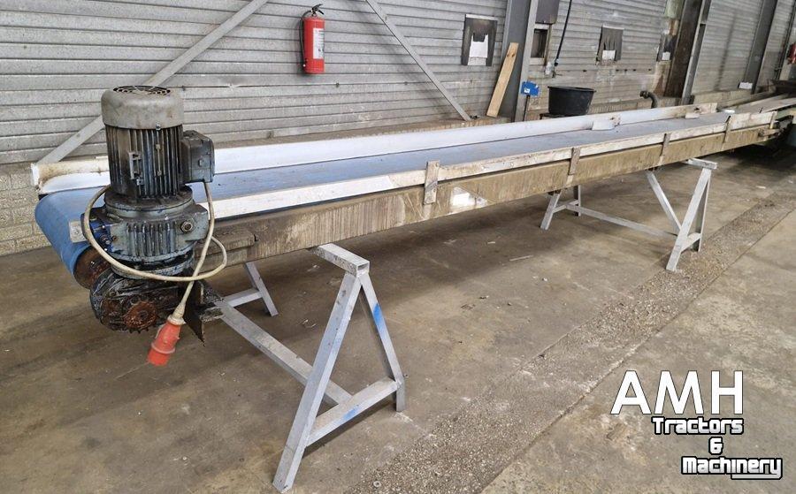 Conveyor  6260X520 TRANSPORTBAND VLAKKE BAND FLAT BELT CONVEYOR BELT FLACHBAND FÖRDERBAND
