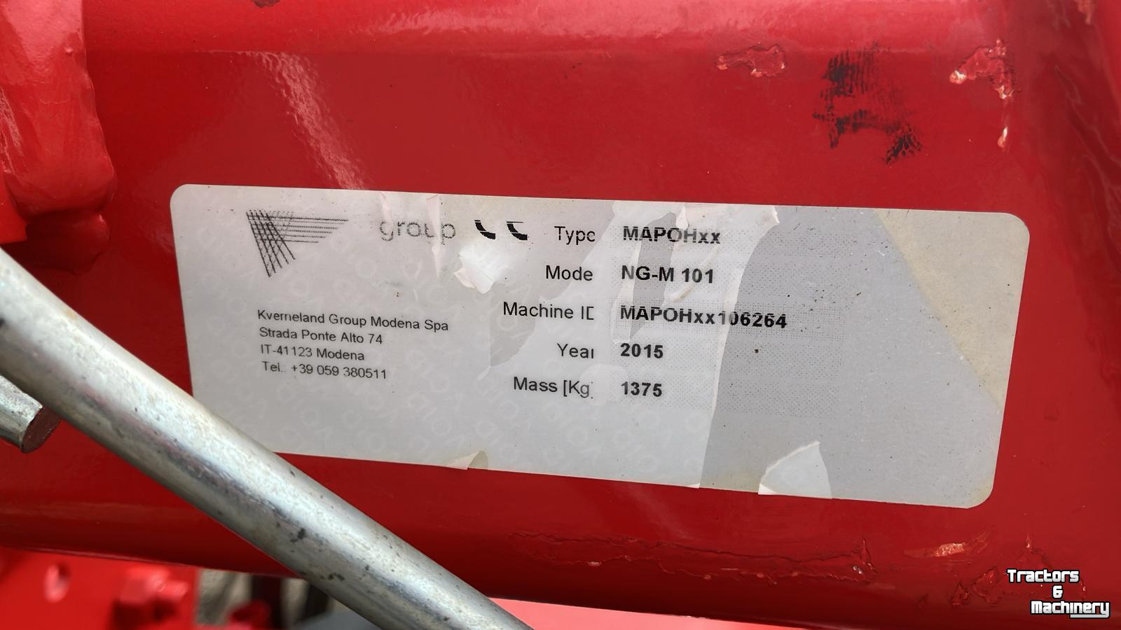 Rotary Harrow Kverneland NG-M 101 rotorkopeg