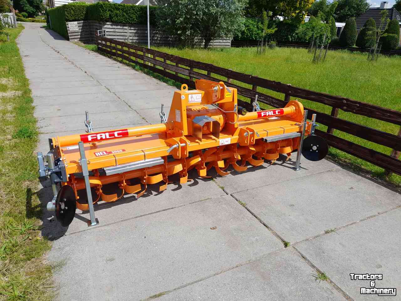 Rotary Tiller Falc Hel Super grondfrees met kooirol