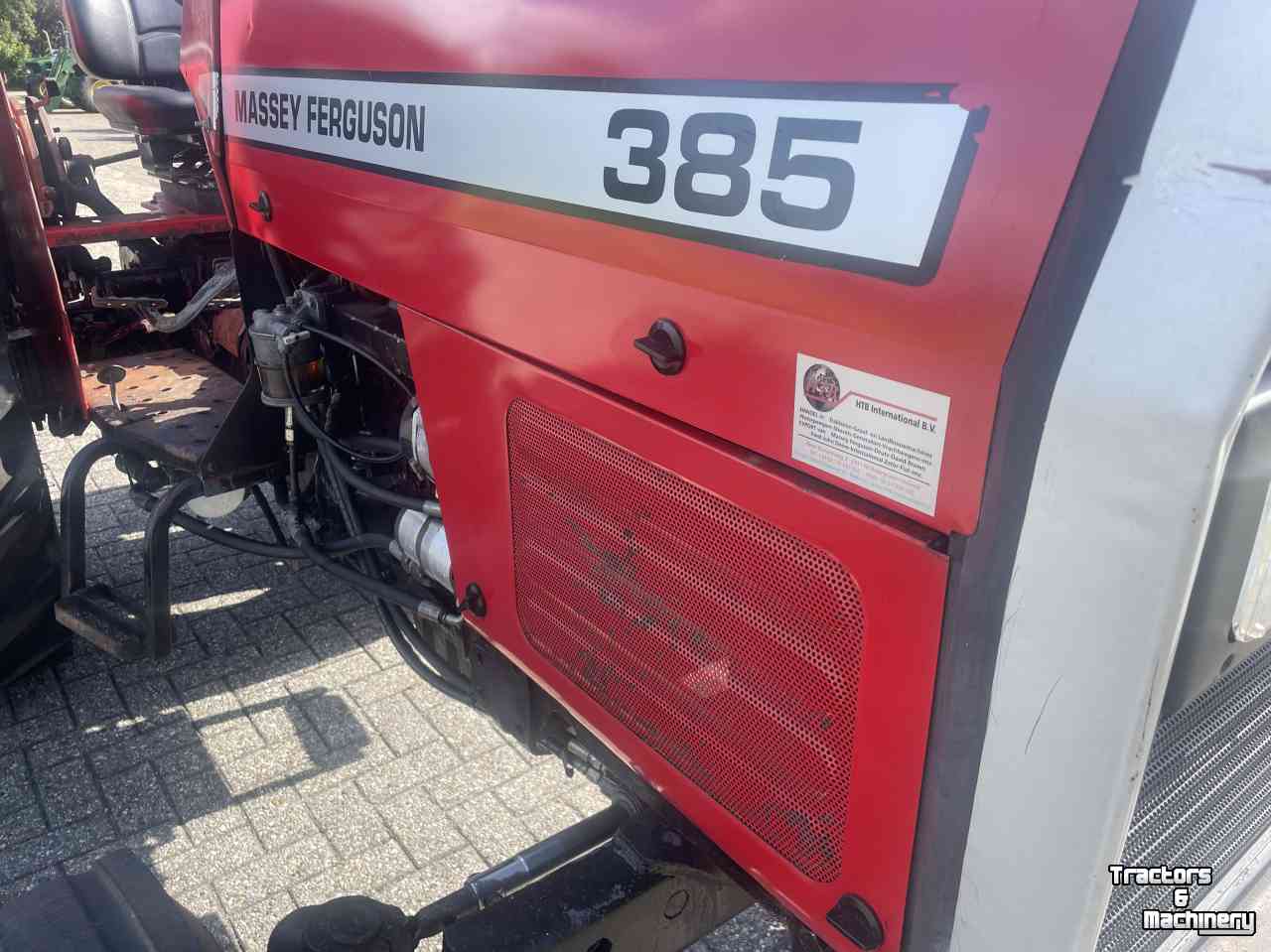 Tractor Massey Ferguson 385 cabrio powersteering  4 cil.diesel