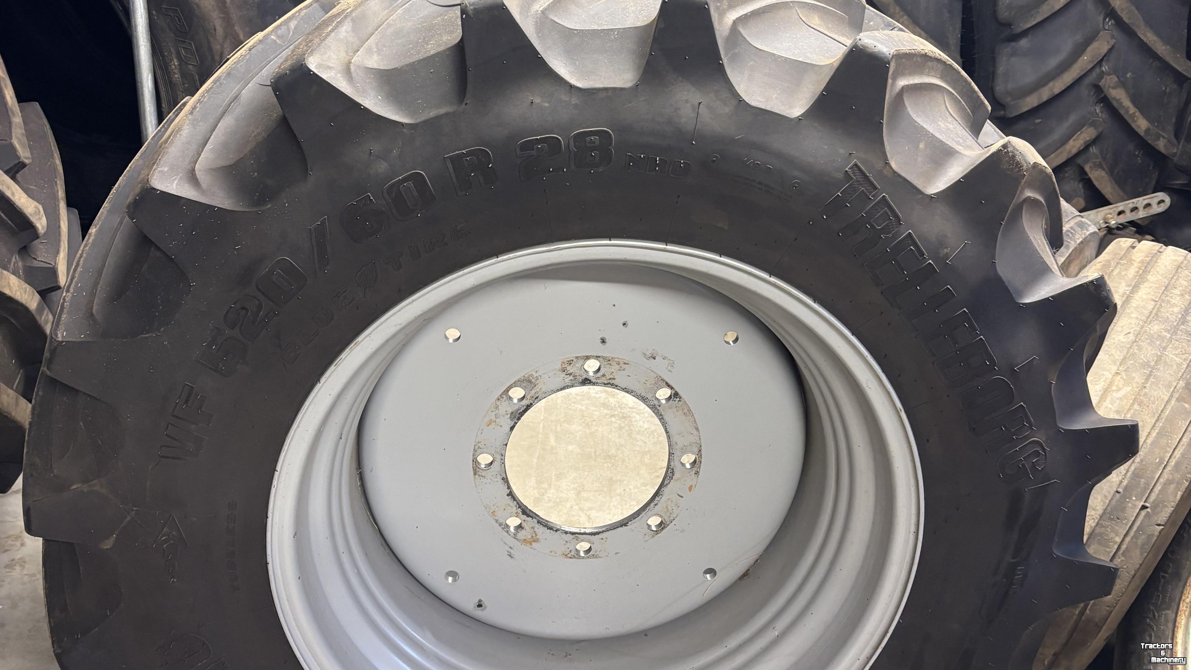 Wheels, Tyres, Rims & Dual spacers Trelleborg TRELLEBORG VF 520/60R28 cpl wielen