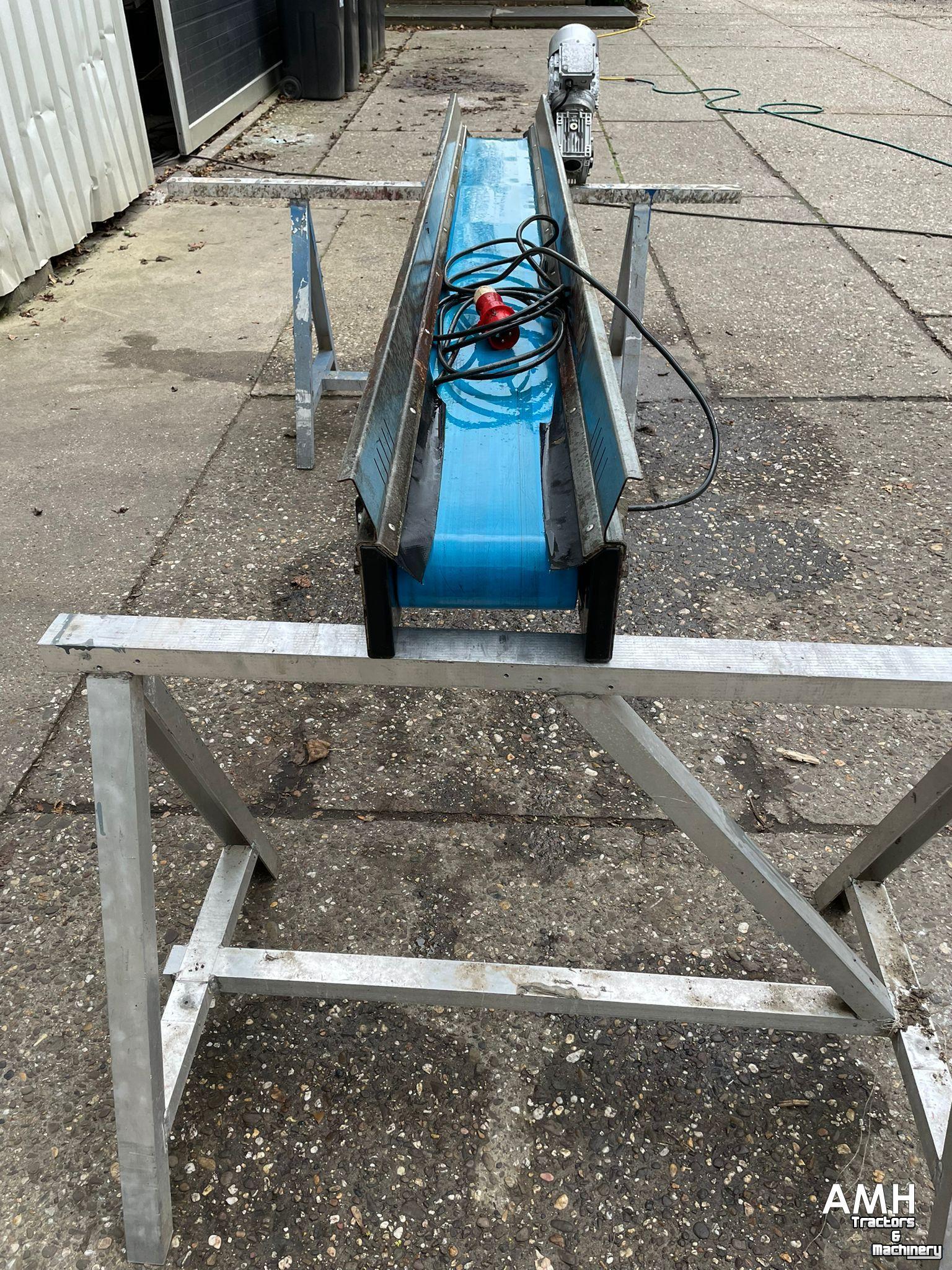 Conveyor Allround Vlakke band 2400X200 TRANSPORTBAND VLAKKE BAND FLAT BELT CONVEYOR BELT FLACHBAND FÖRDERBAND