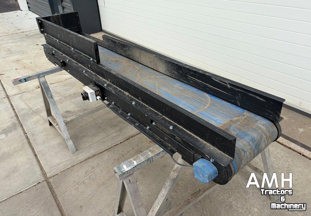 Conveyor  2300X400 TRANSPORTBAND VLAKKE BAND FLAT BELT CONVEYOR BELT FLACHBAND FÖRDERBAND