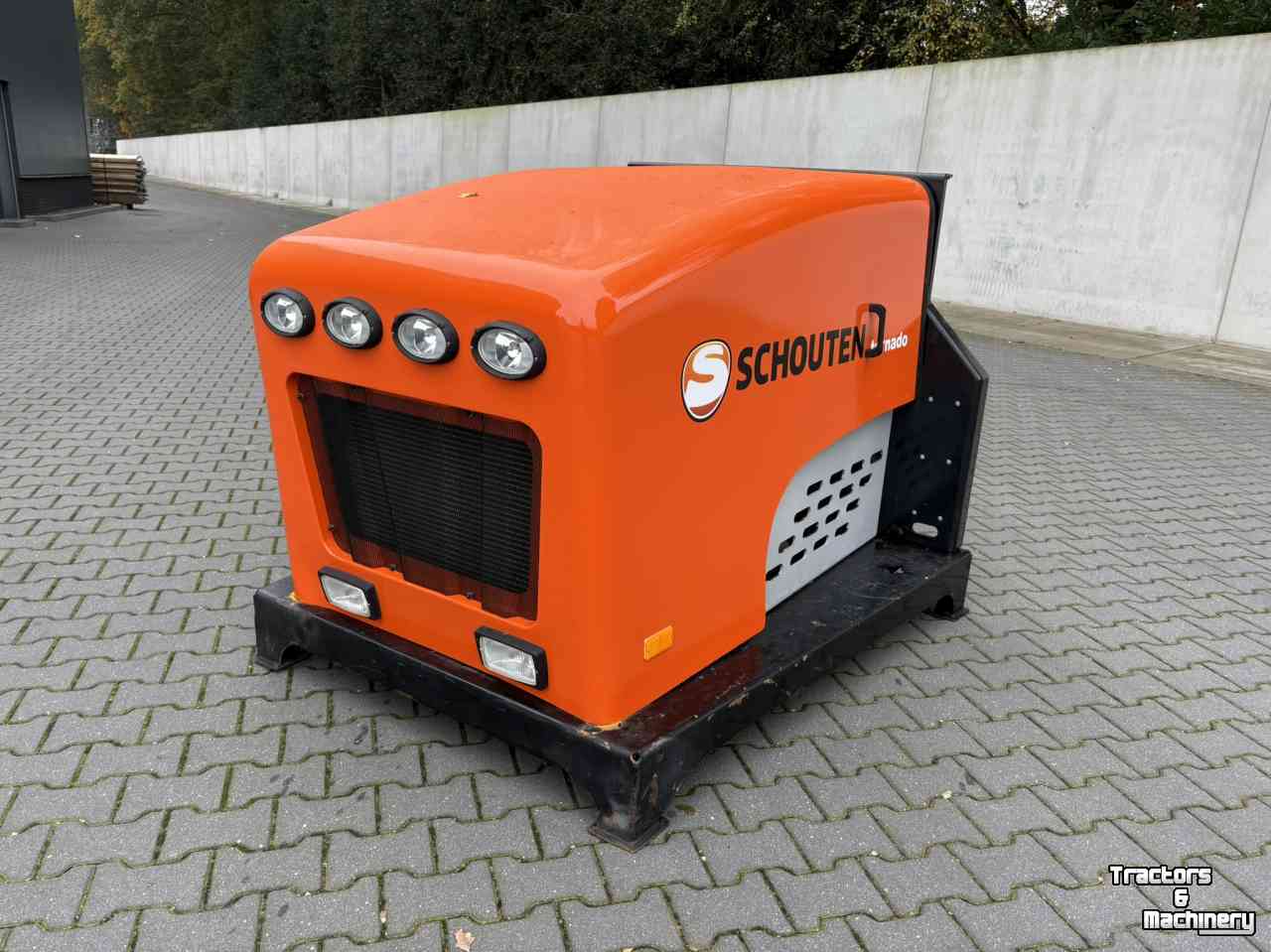 Manure umbilical systems Schouten Tornado AC115 compressor
