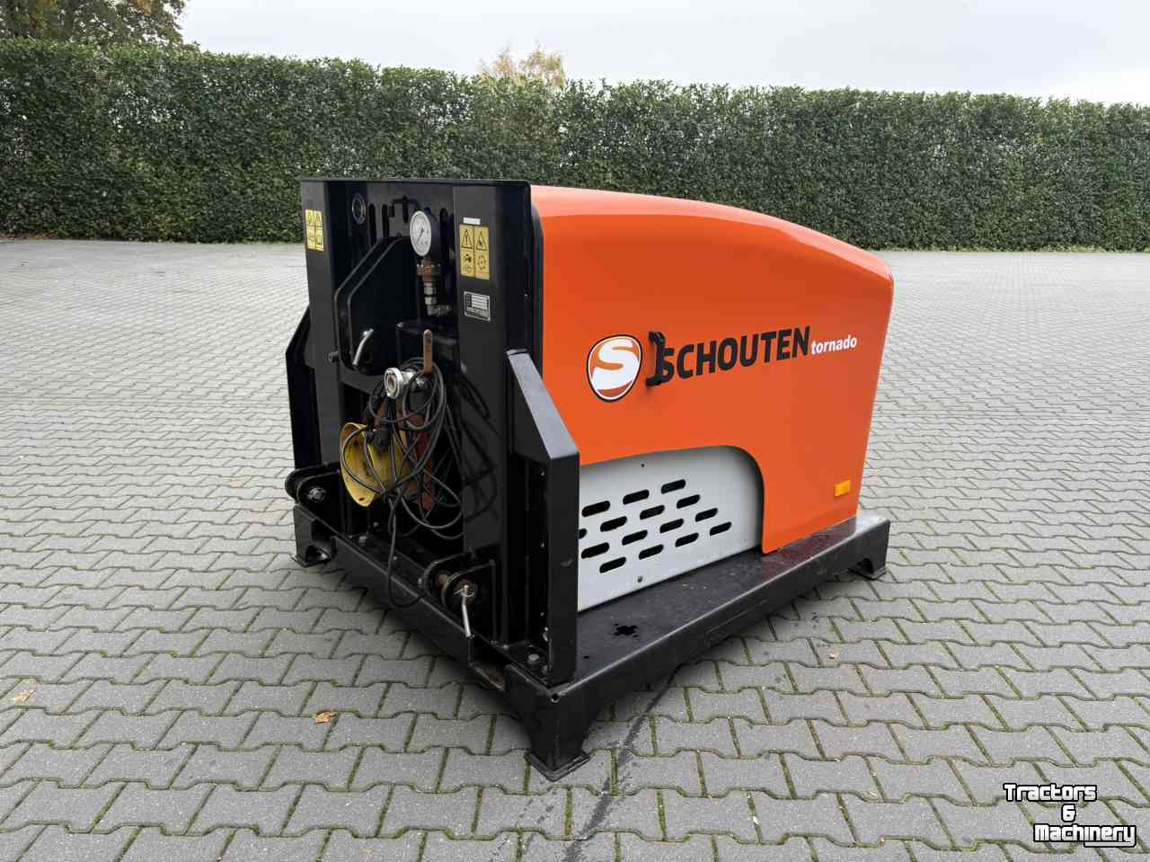 Manure umbilical systems Schouten Tornado AC115 compressor
