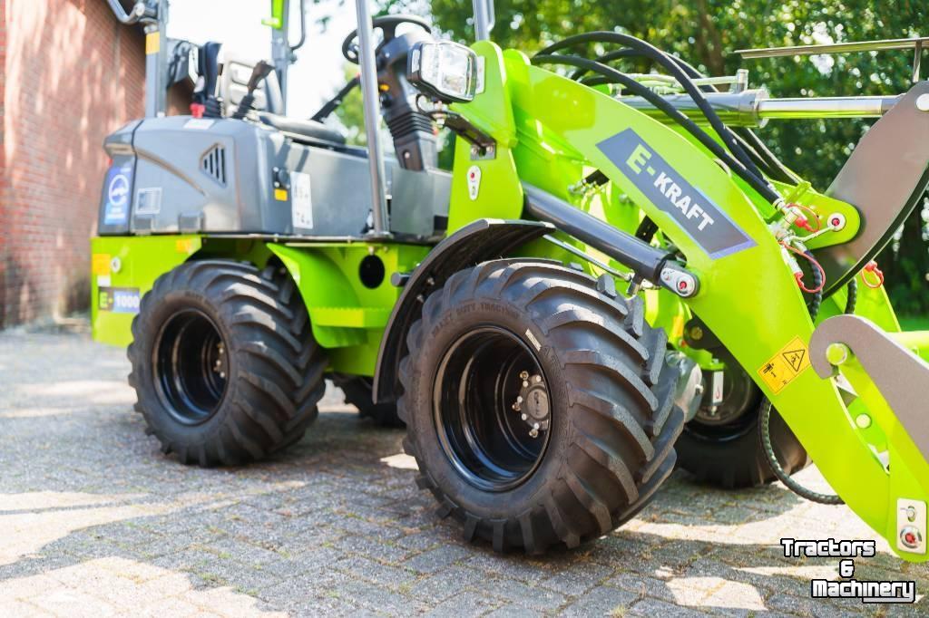 Wheelloader E-Kraft E1000 PRO Lithium minishovel wiellader