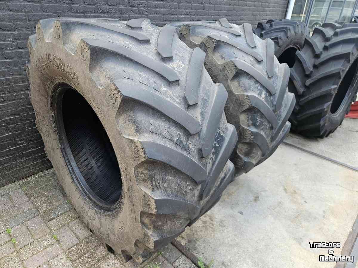 Wheels, Tyres, Rims & Dual spacers BKT 600/65R28