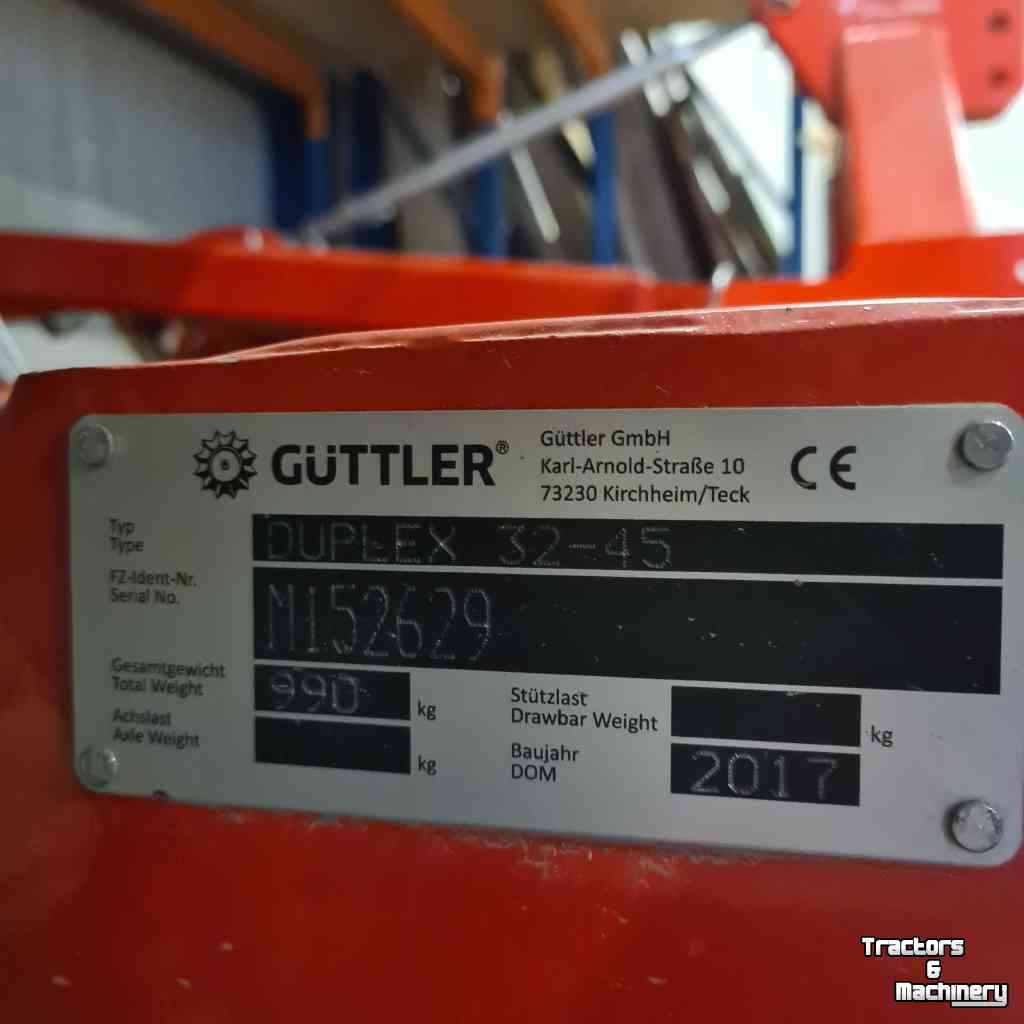 Seedbed combination Güttler Duplex 32-45