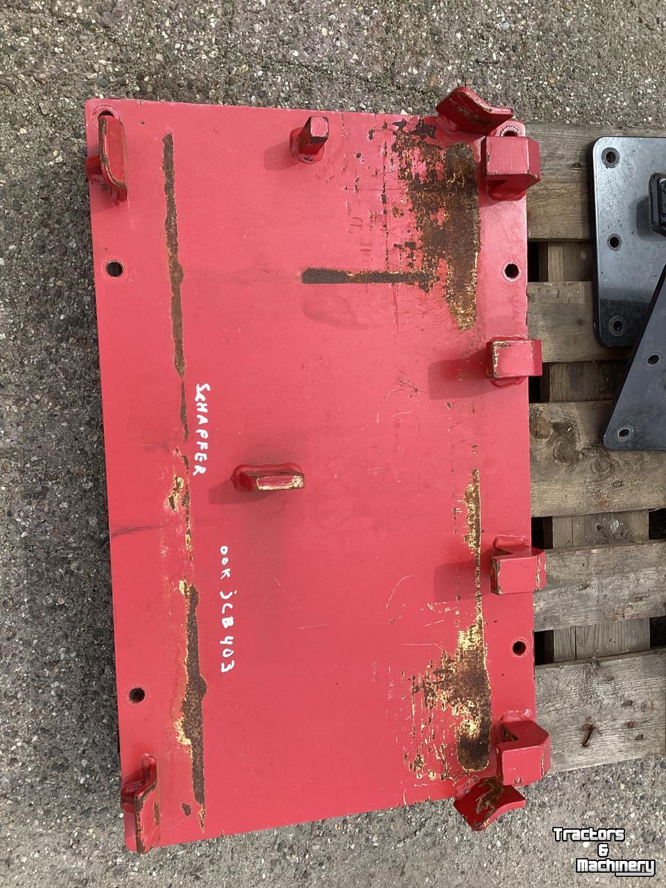 Wheelloader Schäffer Opname plaat