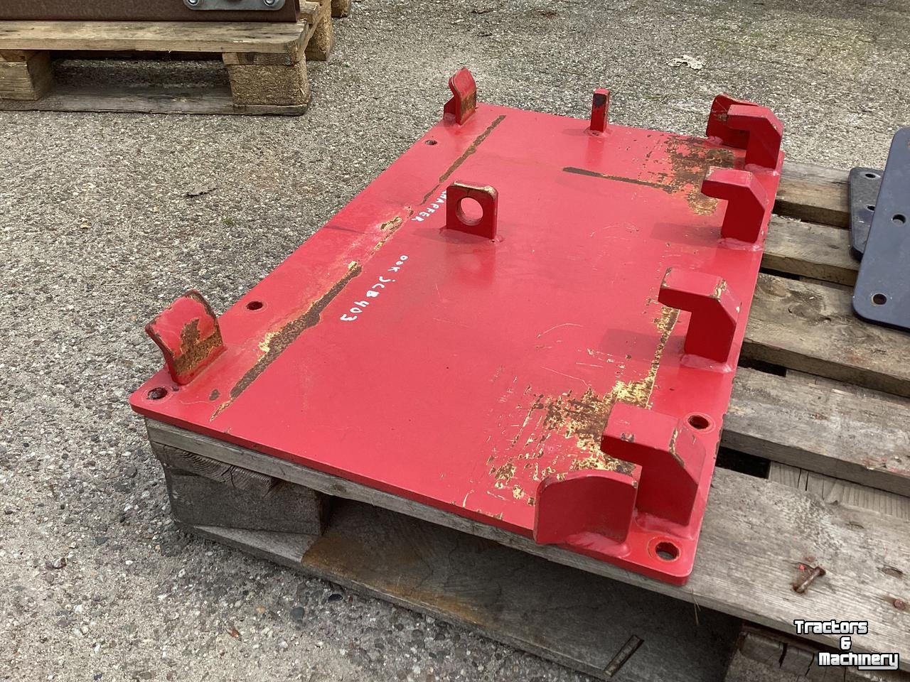 Wheelloader Schäffer Opname plaat