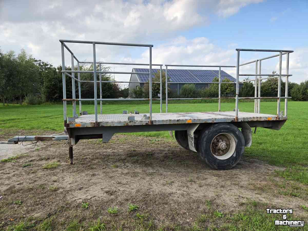 Agricultural wagon Kersten 8 tons landbouwwagen bakkenwagen