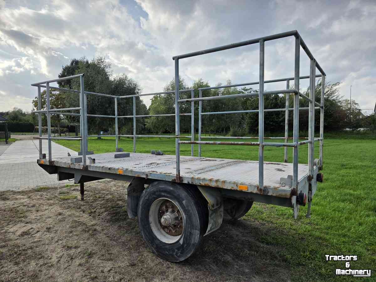 Agricultural wagon Kersten 8 tons landbouwwagen bakkenwagen