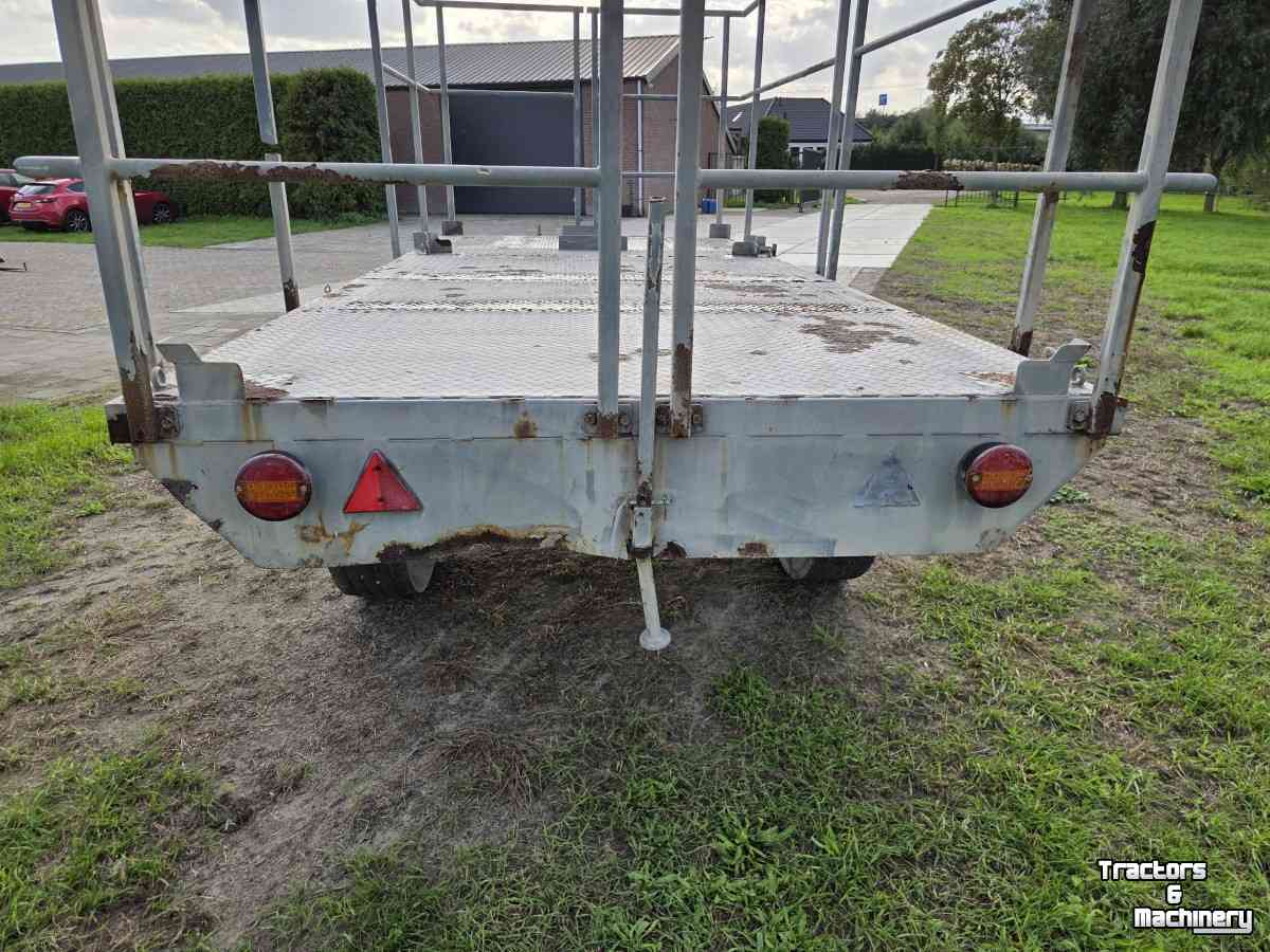 Agricultural wagon Kersten 8 tons landbouwwagen bakkenwagen