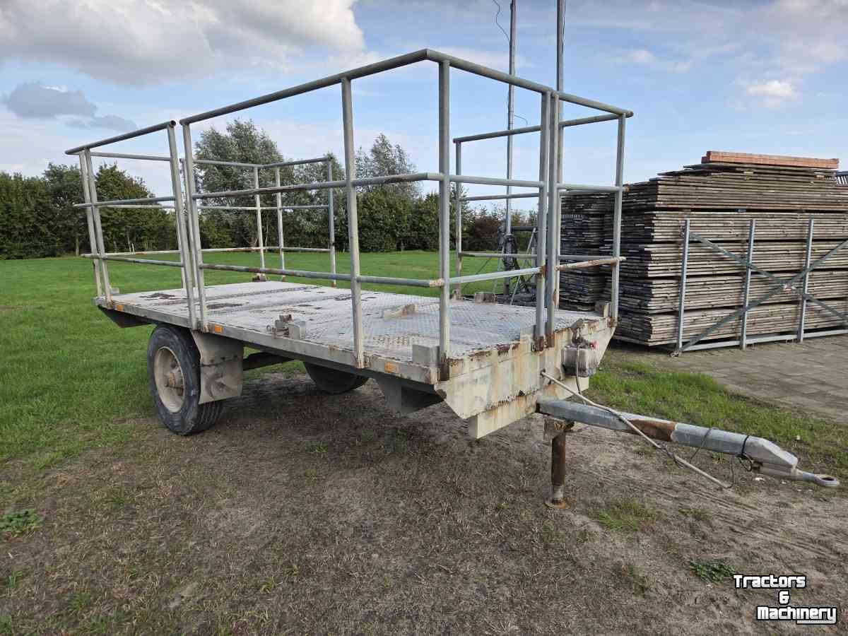 Agricultural wagon Kersten 8 tons landbouwwagen bakkenwagen