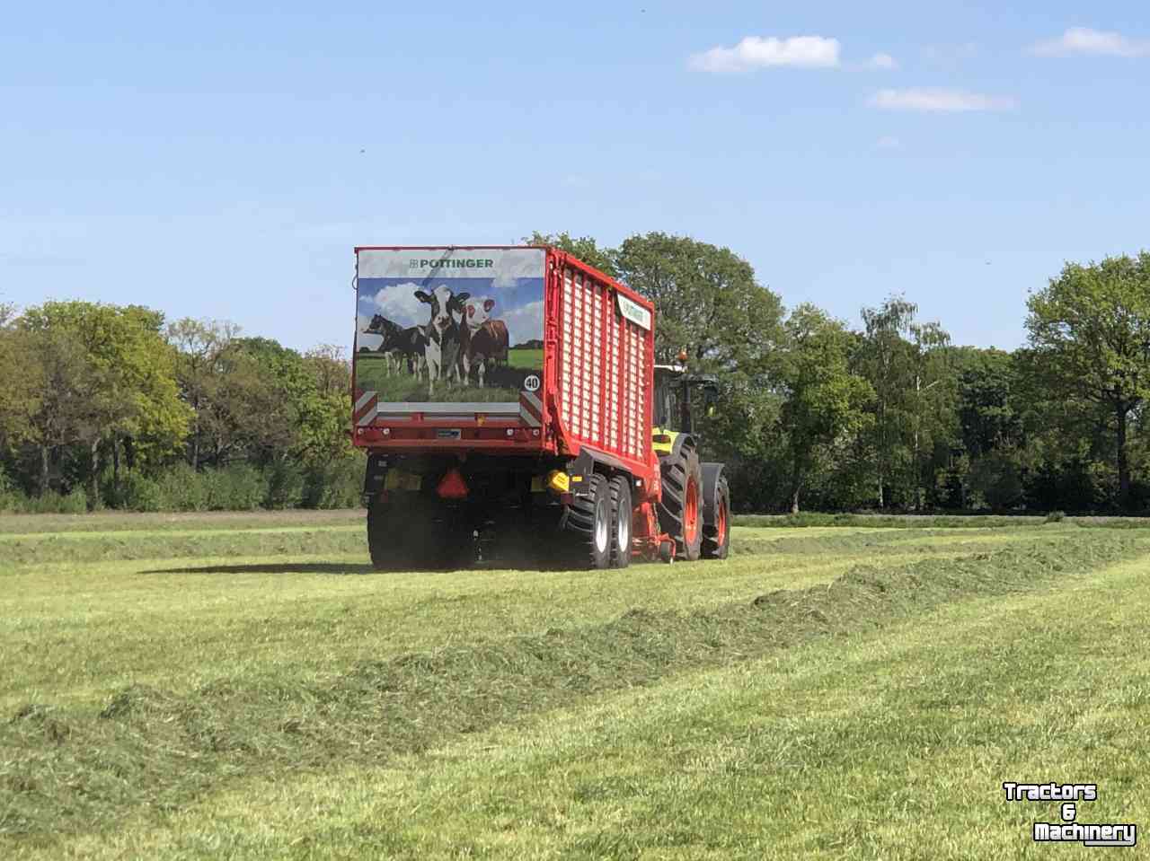 Self-loading wagon Pottinger Jumbo 6620D combiline