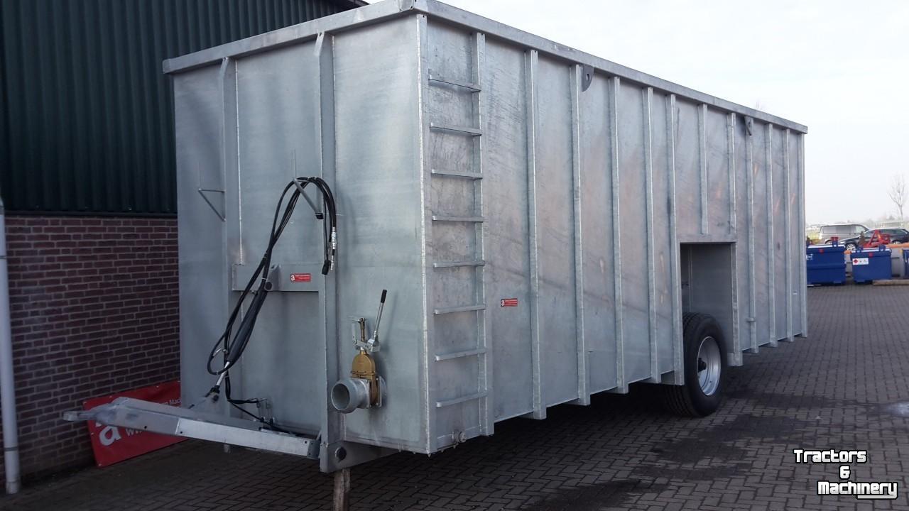 Manure container  Gegalvaniseerde mestcontainer