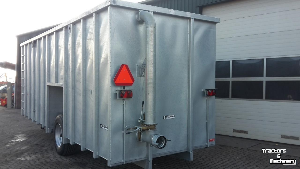Manure container  Gegalvaniseerde mestcontainer
