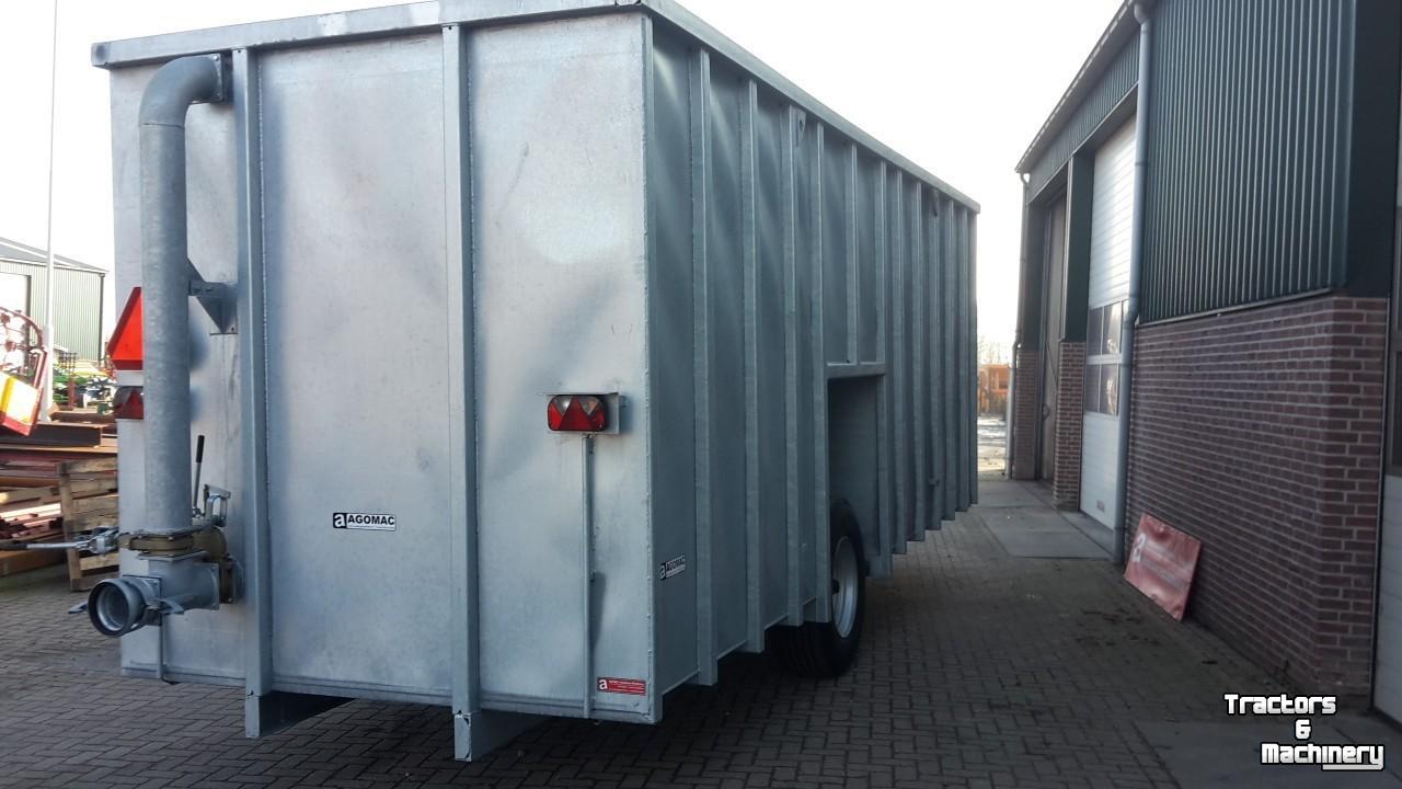 Manure container  Gegalvaniseerde mestcontainer
