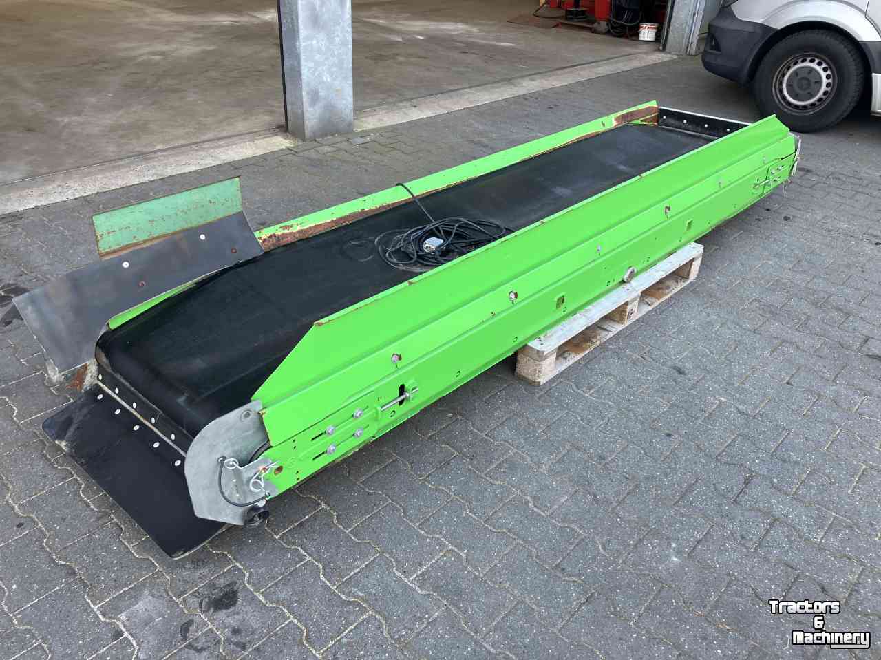 Conveyor Miedema TAB 330-75 stuursnaren / trog afvoerband