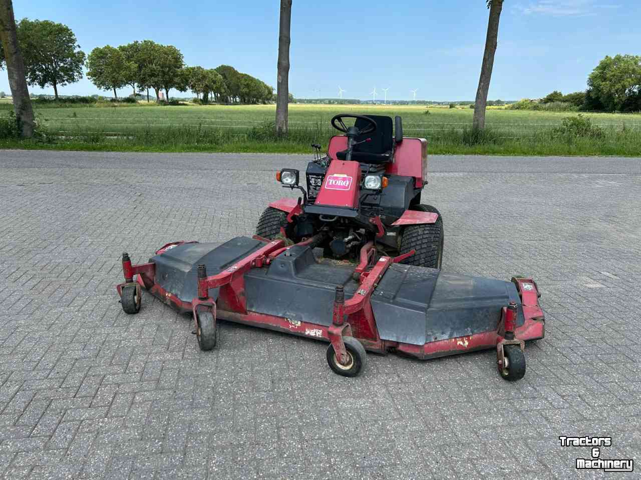 Ride-on mower Toro 455 D 3 deleige cirkelmaaier