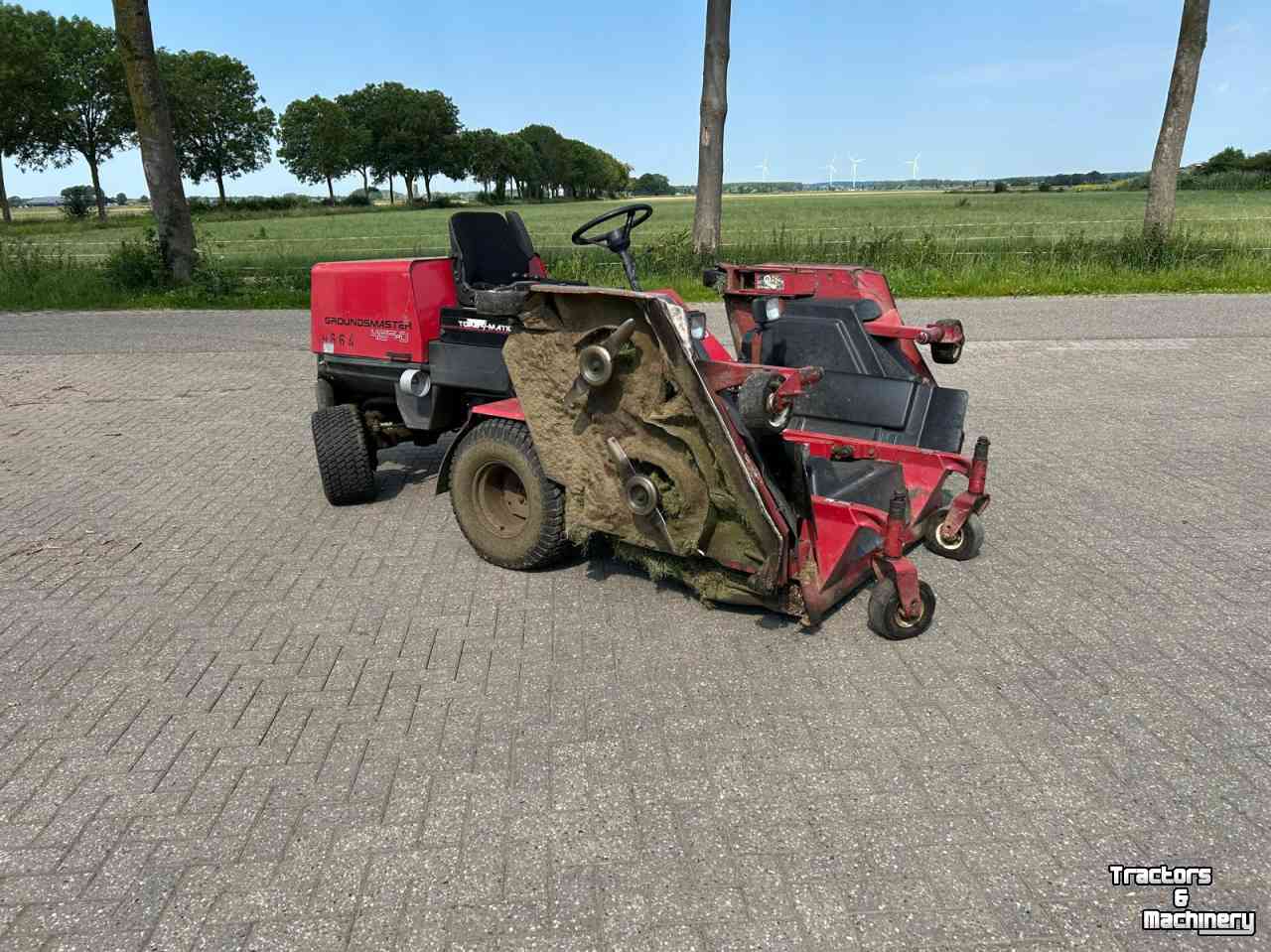 Ride-on mower Toro 455 D 3 deleige cirkelmaaier