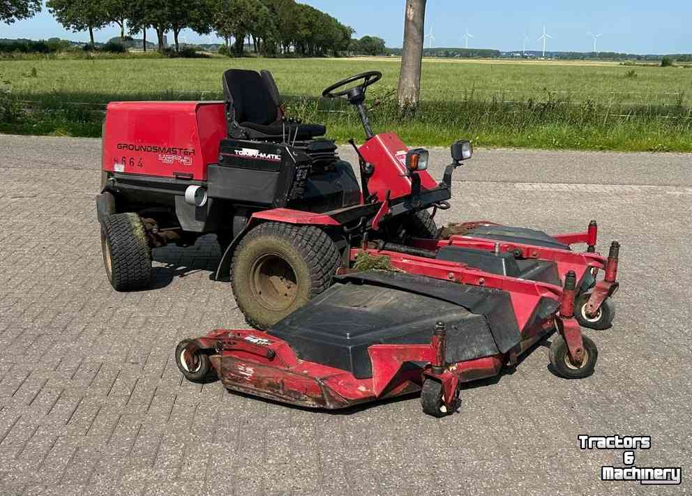Ride-on mower Toro 455 D 3 deleige cirkelmaaier