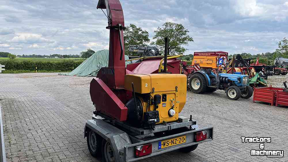 Wood shredder TP 200 DHM Mobile