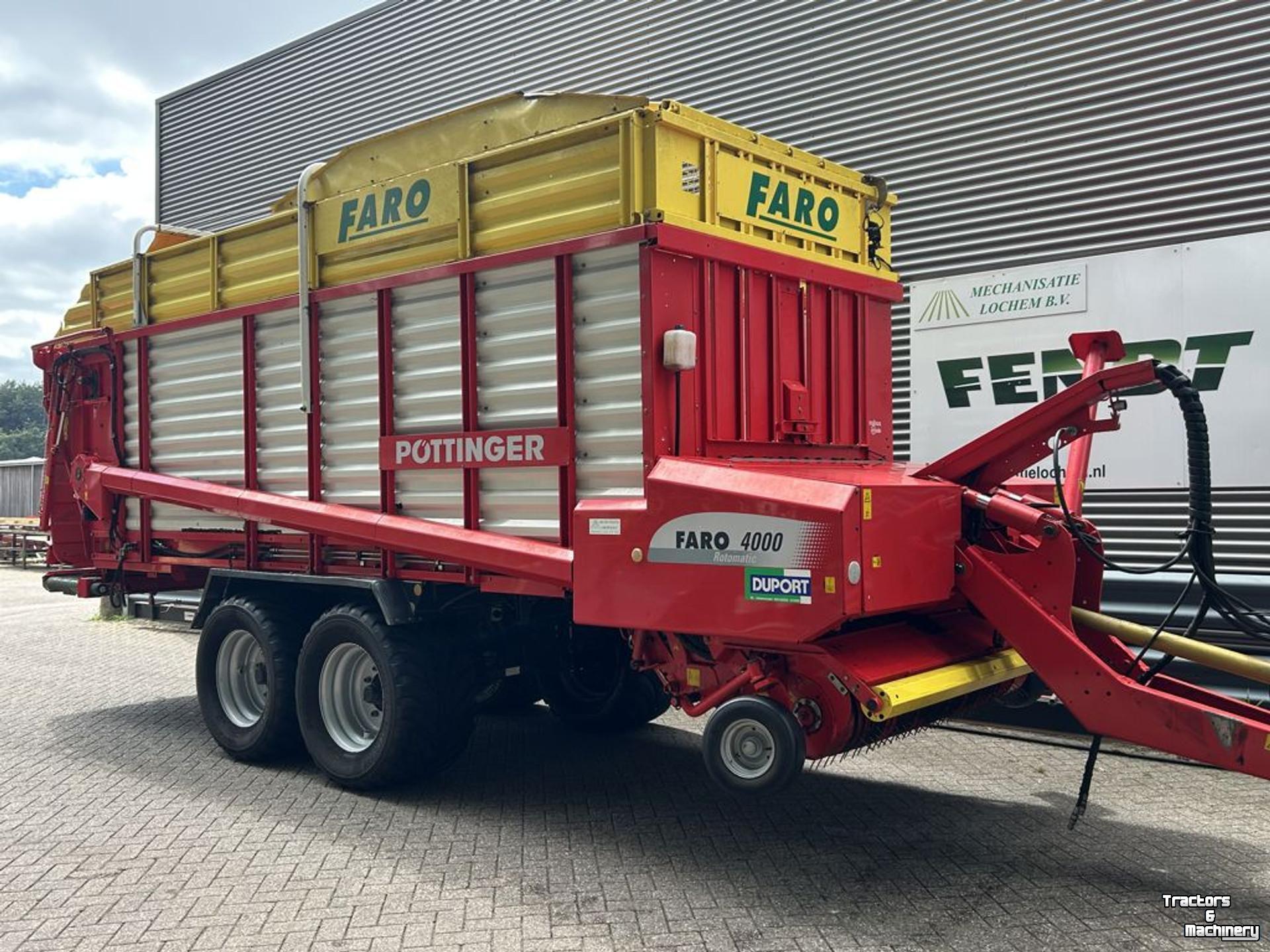 Self-loading wagon Pottinger FARO 4000 D