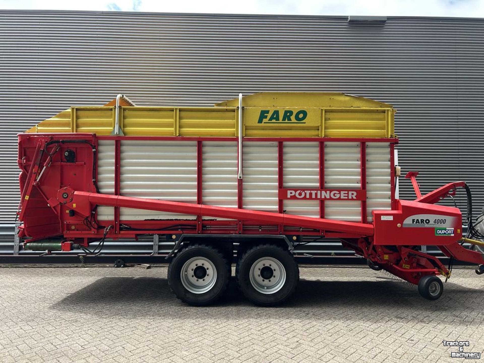 Self-loading wagon Pottinger FARO 4000 D